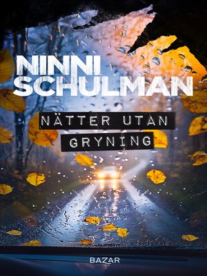 cover image of Nätter utan gryning